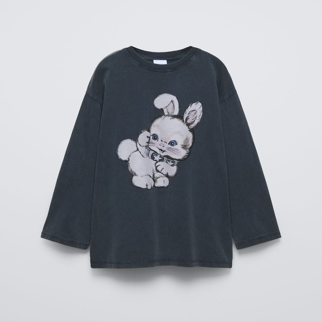 Moudda ZARA - T-shirt imprimé lapin grunge - Tunisie 2