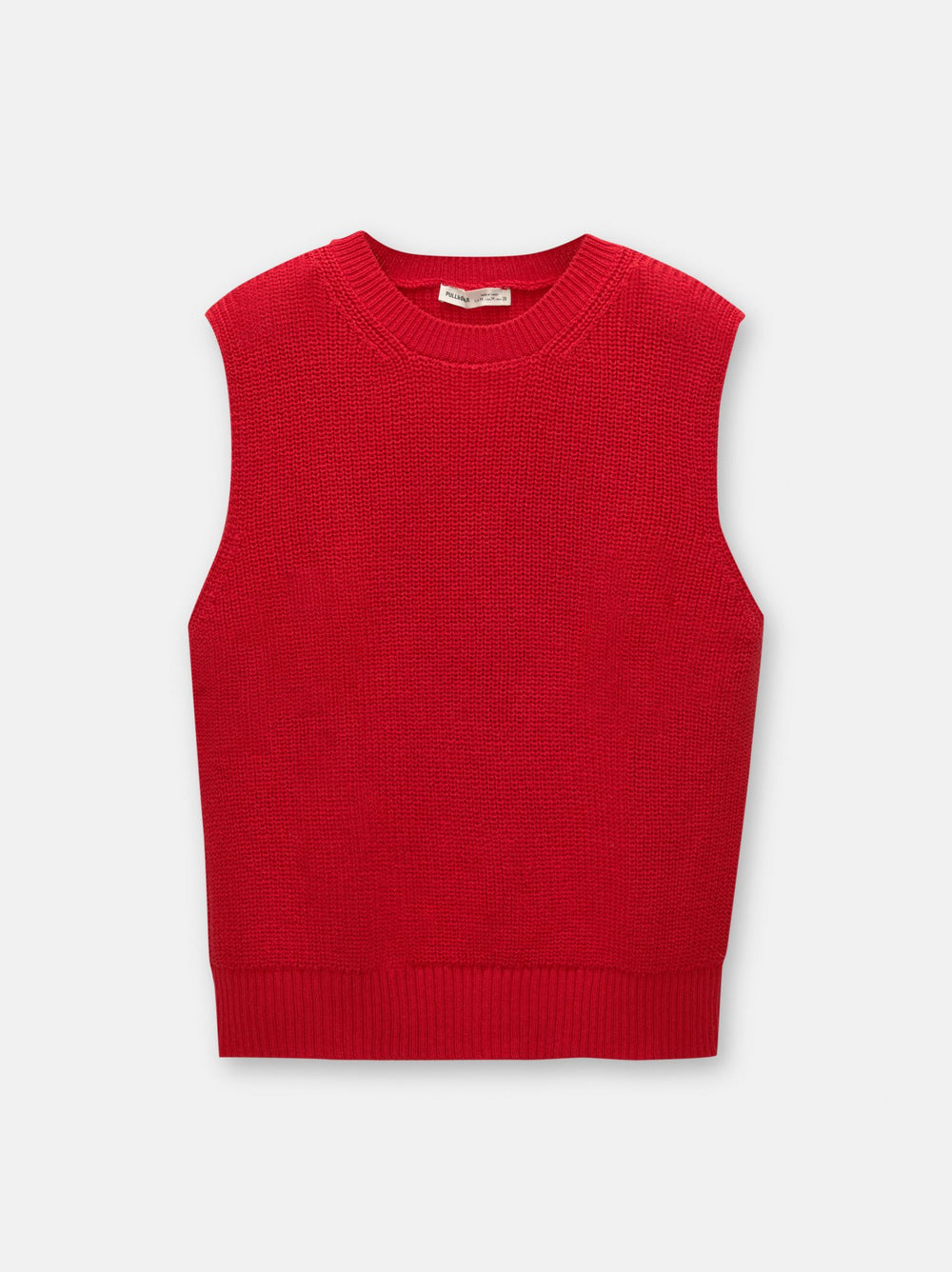 Moudda PULL & BEAR - Gilet Perlé Bloc Rouge - Tunisie 2