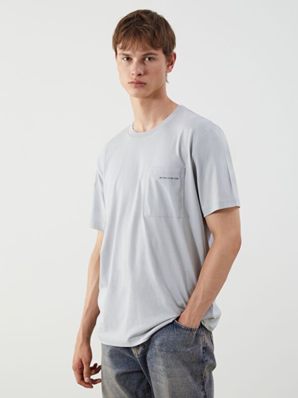 Moudda LC Waikiki - T-shirt imprimé manches courtes en jersey pour Homme - Tunisie 1
