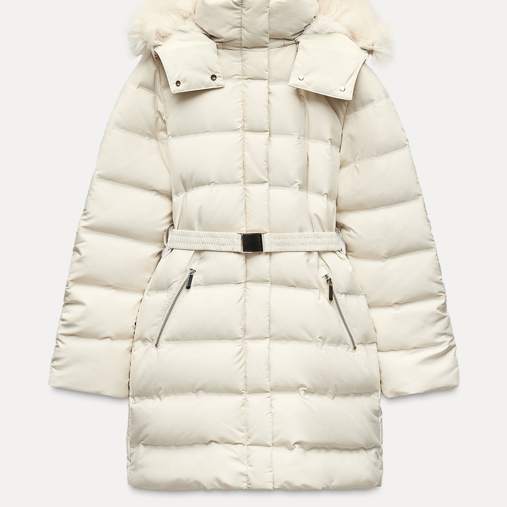Moudda ZARA - Anorak Long en Duvet avec Ceinture - Tunisie 2
