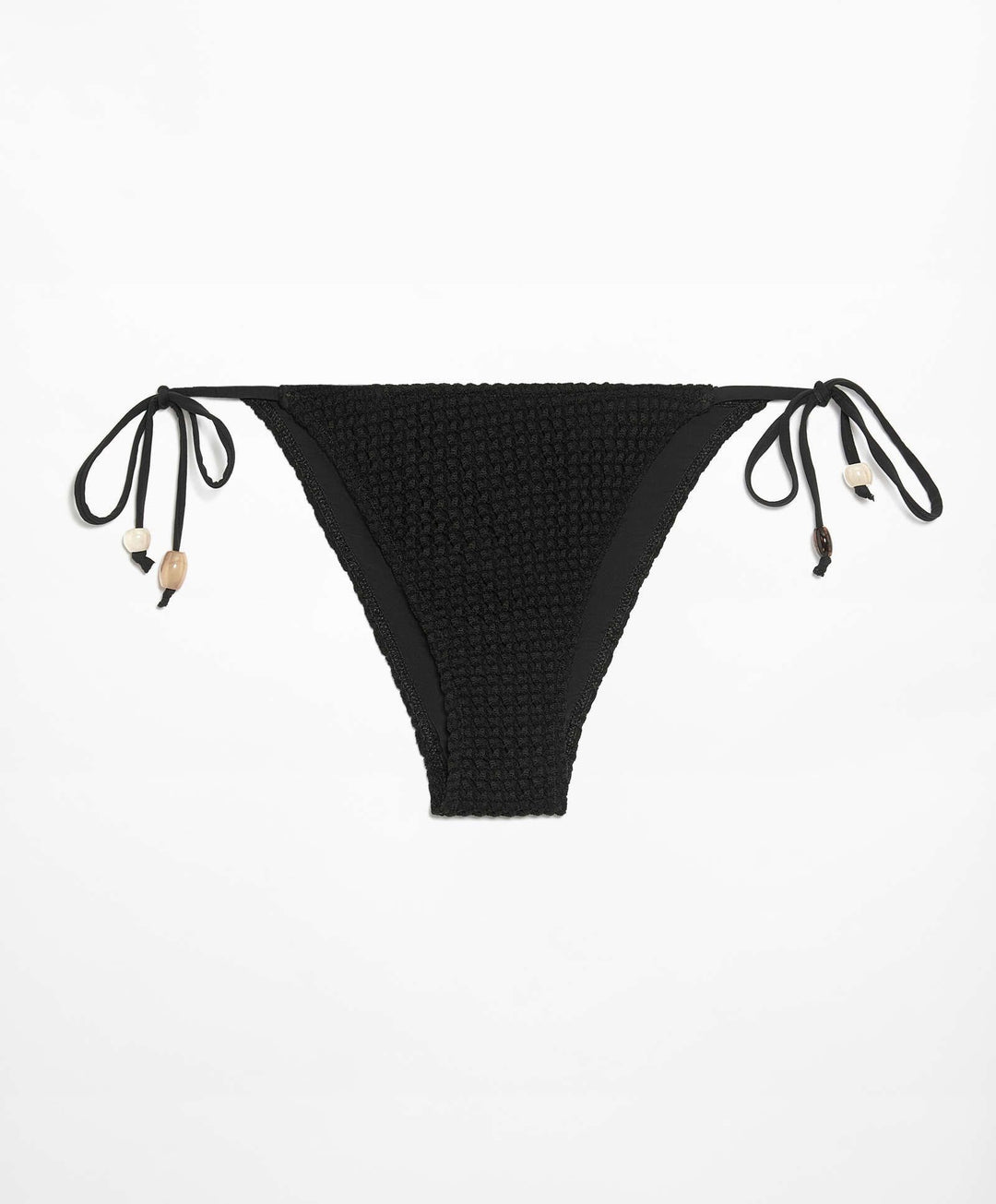 Moudda Oysho - Culotte Moyenne à Nœuds Crochet Uni - Tunisie 4