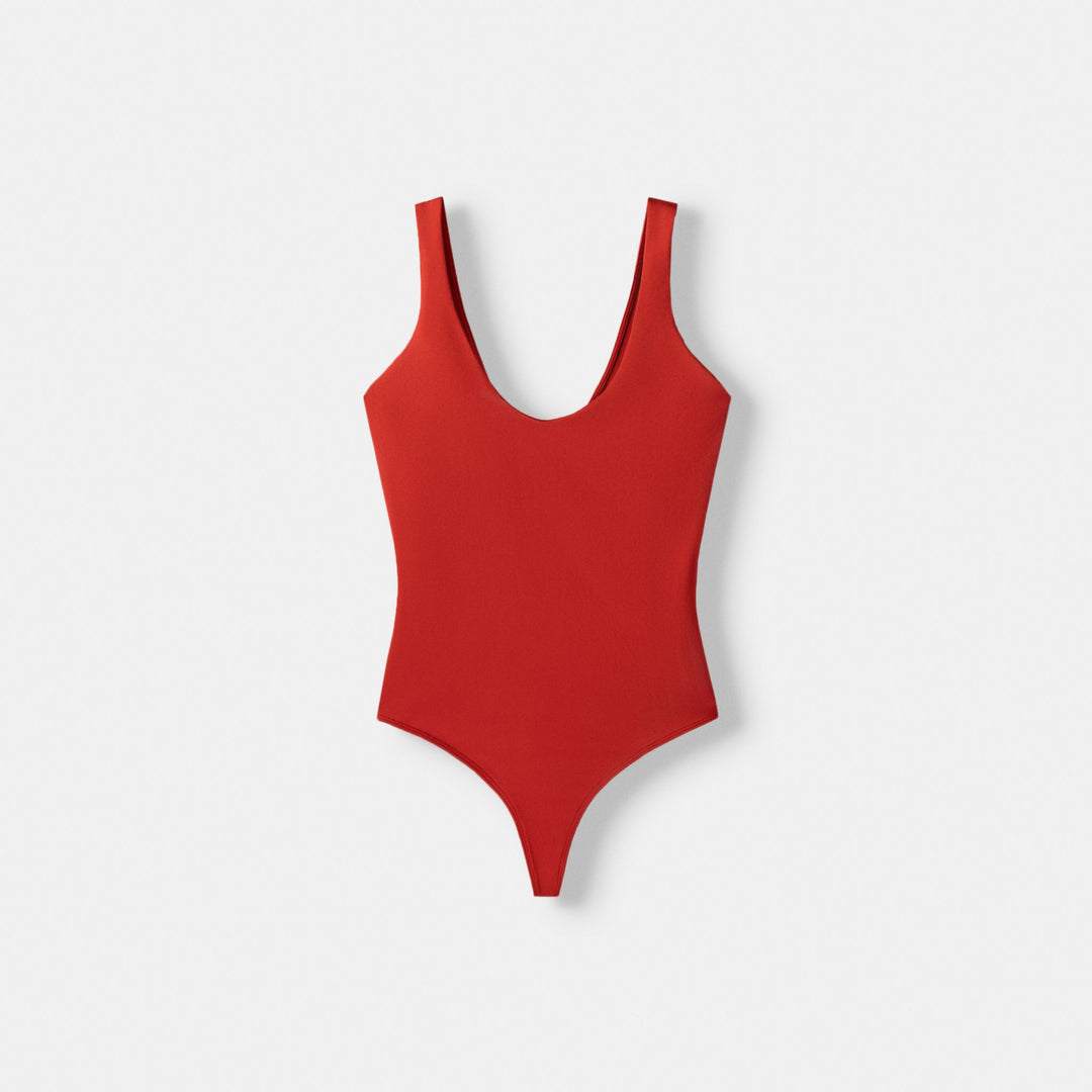 Moudda BERSHKA - Body à Bretelles en Polyamide - Tunisie 1