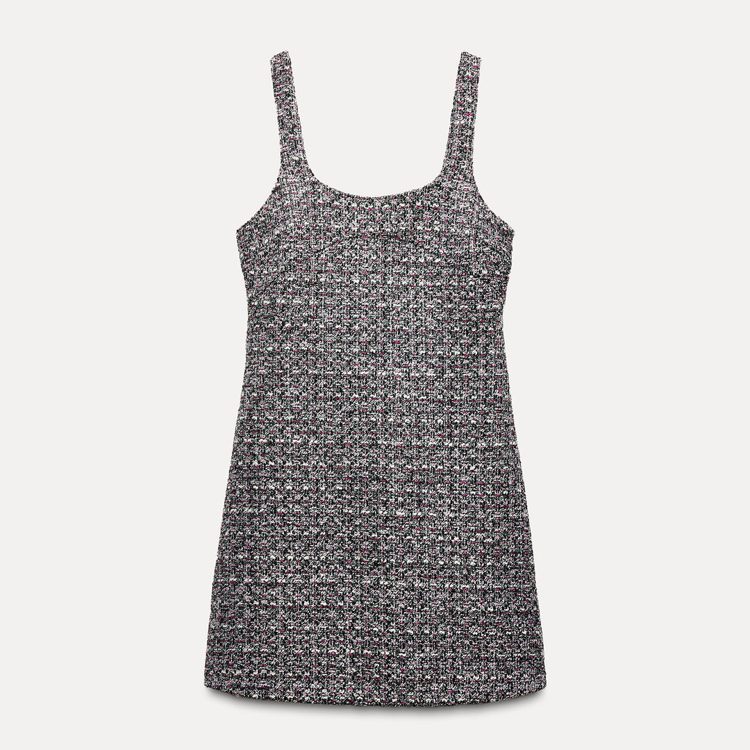 Moudda ZARA - Robe courte tissée, bretelles - Tunisie 1