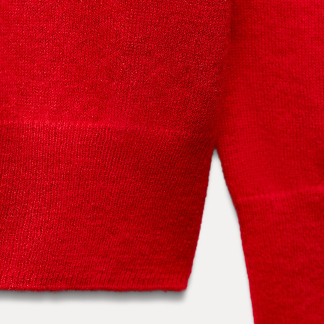 Moudda ZARA - Pull col droit 100% laine extra-douce seamless RWS - Tunisie 4