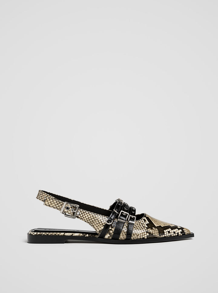 Moudda STRADIVARIUS - Chaussures Plates à Bout Dé talonné - Tunisie 6