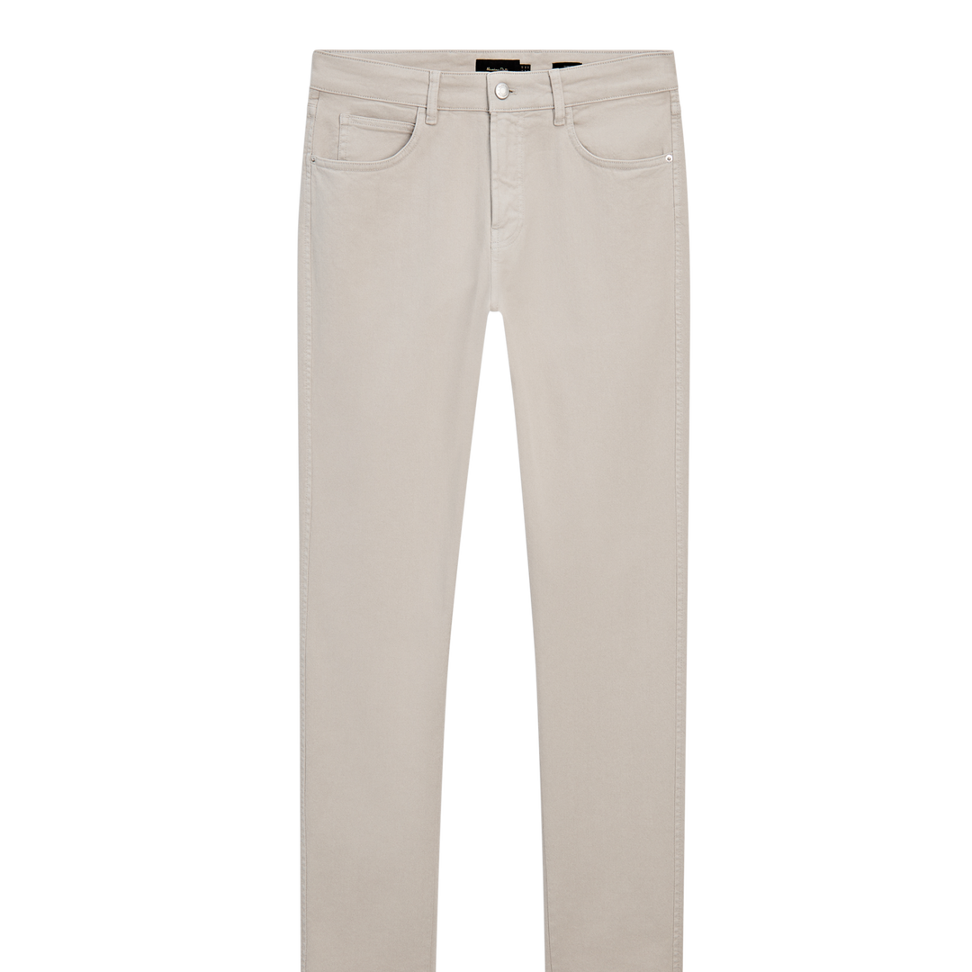 Moudda Massimo Dutti - Pantalon jean Bull denim coupe slim - Tunisie 2