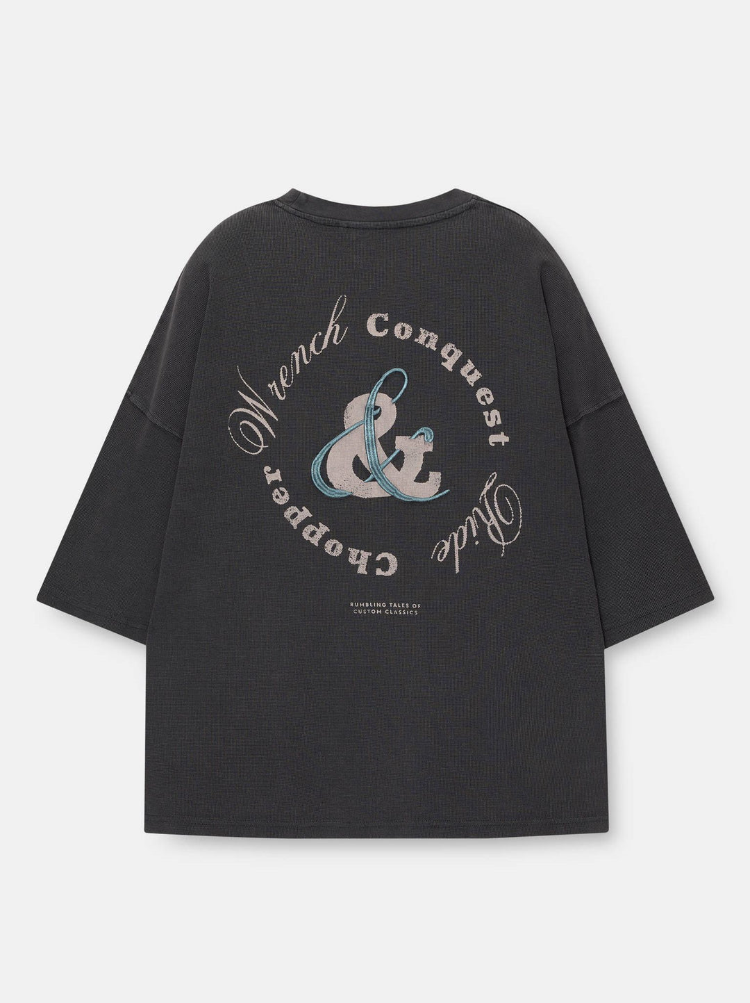 Moudda PULL & BEAR - T-Shirt Usé Waffle Customs Classics Cheval - Tunisie 2