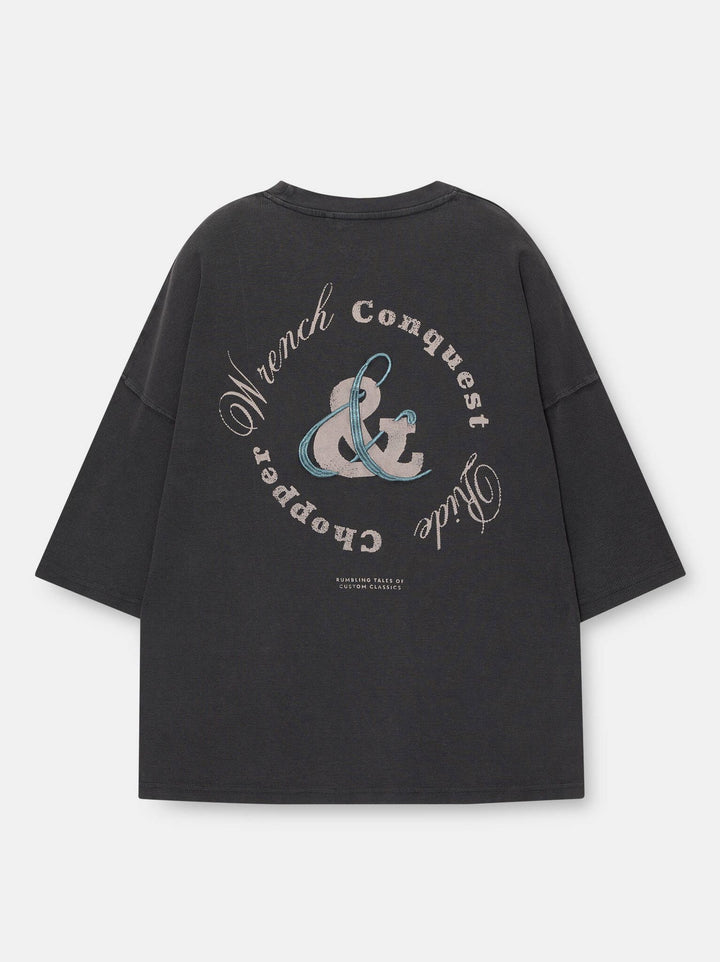 Moudda PULL & BEAR - T-Shirt Usé Waffle Customs Classics Cheval - Tunisie 2
