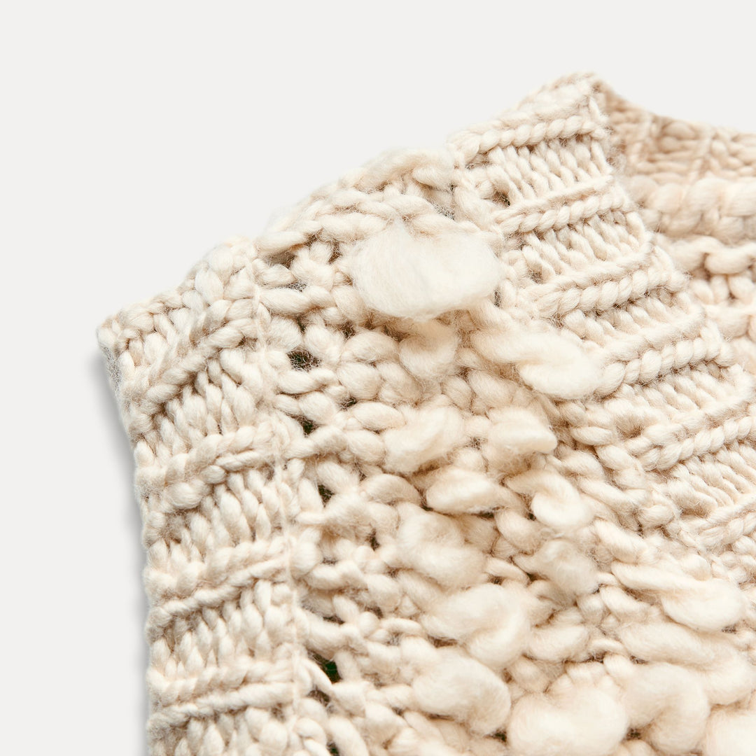 Moudda ZARA - Gilet maille bouclette - Tunisie 3