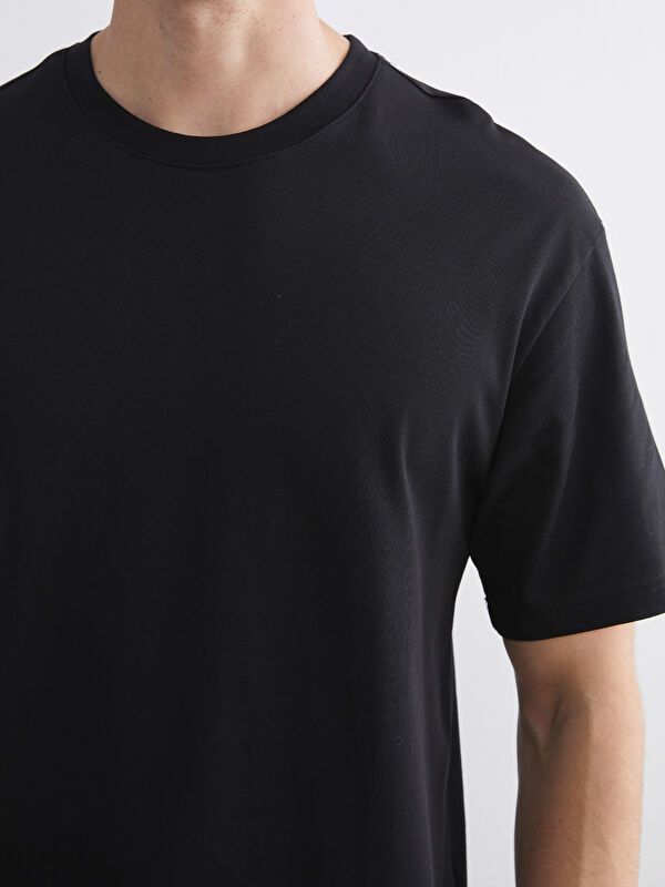 Moudda LC Waikiki - T-shirt basique manches courtes en jersey - Tunisie 3