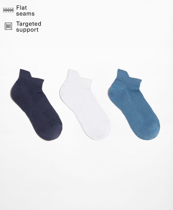 Moudda Oysho - Pack 3 Chaussettes Sneaker Polyamide Bleues - Tunisie 3