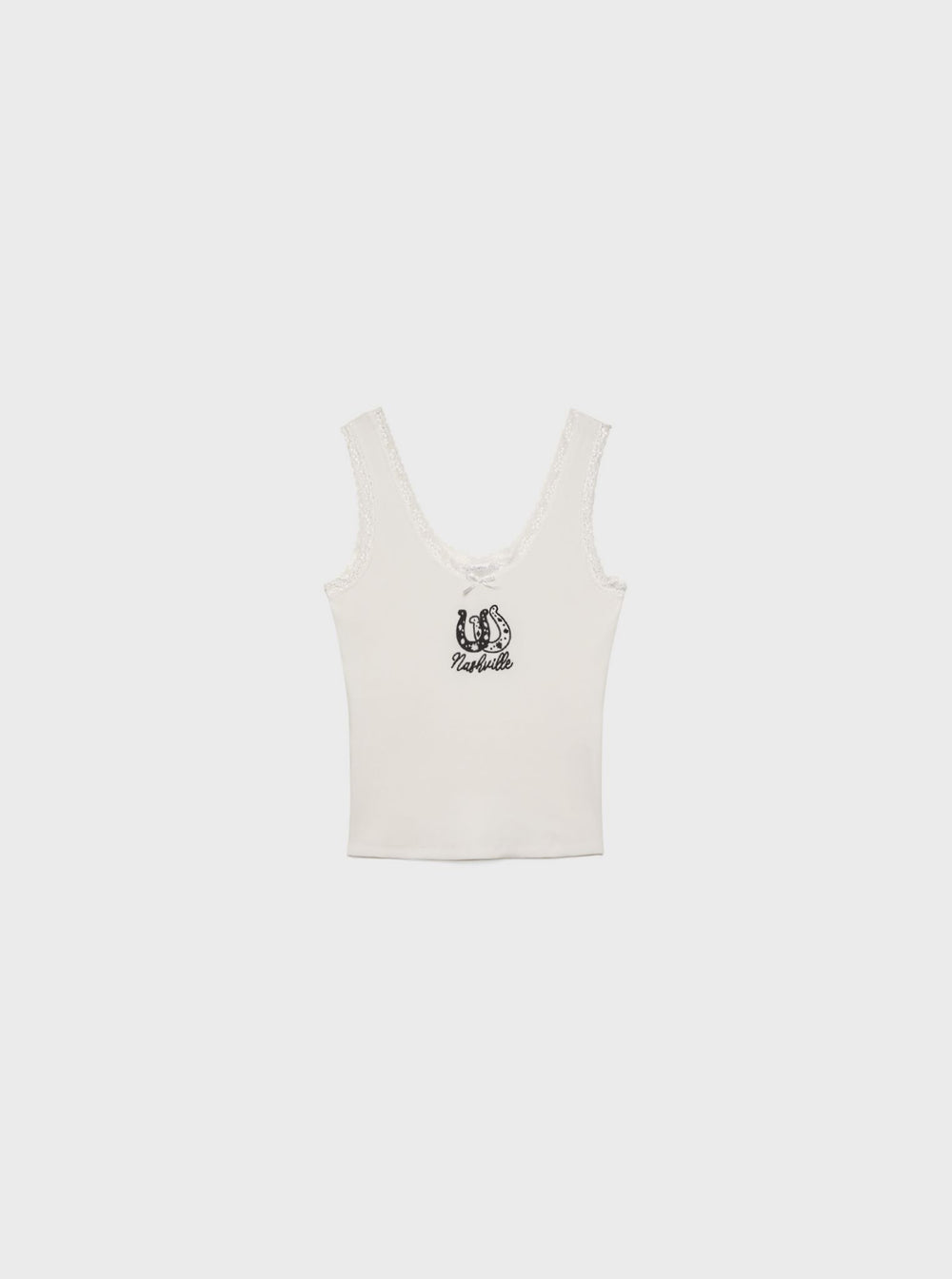 Moudda STRADIVARIUS - T-Shirt Fer à Cheval Brodé - Tunisie 2