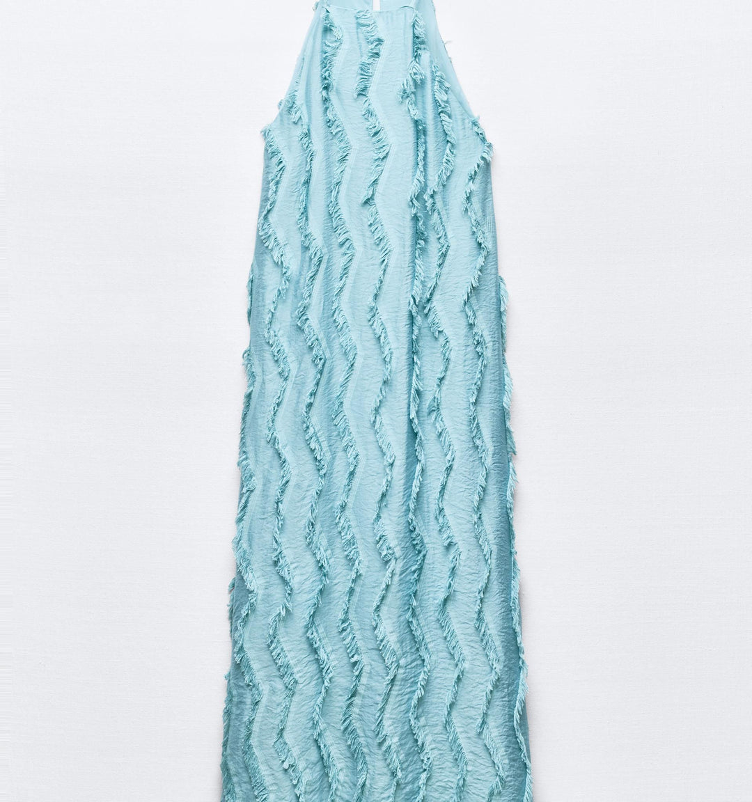 Moudda ZARA - Robe mi-longue col brassière, franges - Tunisie 3