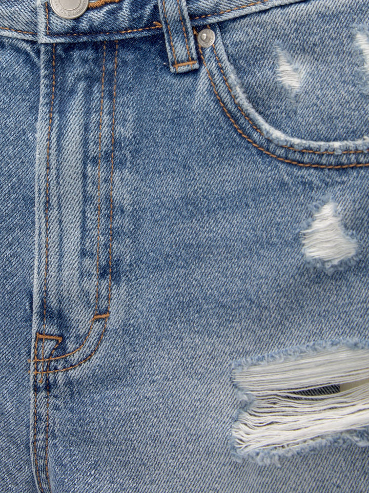 Moudda PULL & BEAR - Short Mom Déchiré - Tunisie 3