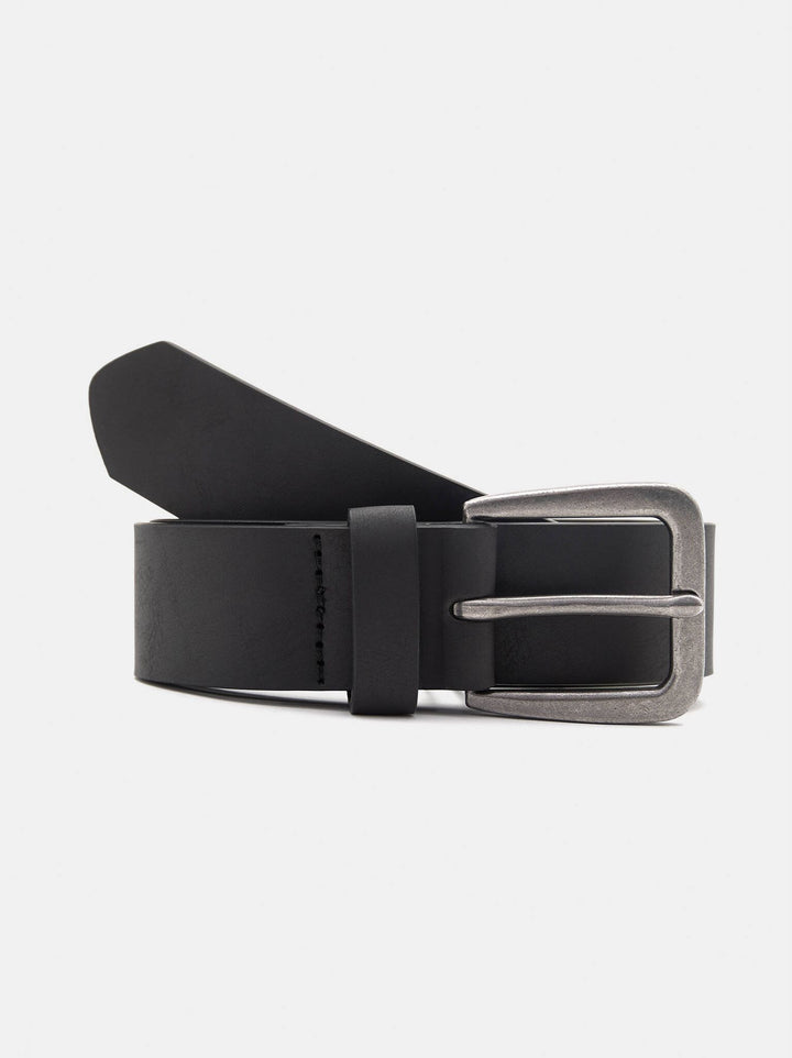 Moudda PULL & BEAR - Ceinture Boucle V Noir - Tunisie 1