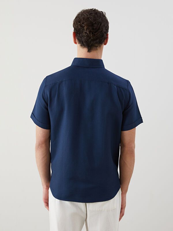 Moudda LC Waikiki - Chemise manches courtes en tissu pour Homme - Tunisie 4