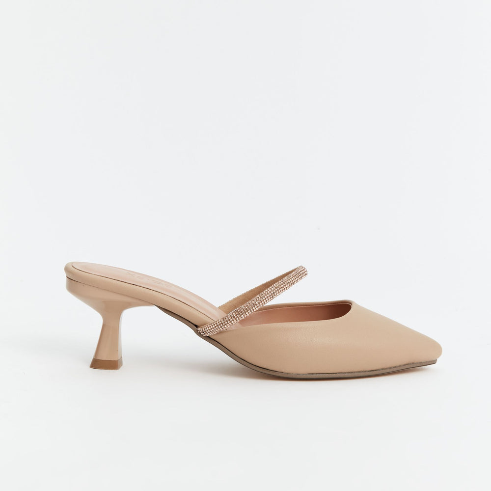 Moudda LC Waikiki - Pantoufles stylées Femme Beige - Tunisie 2
