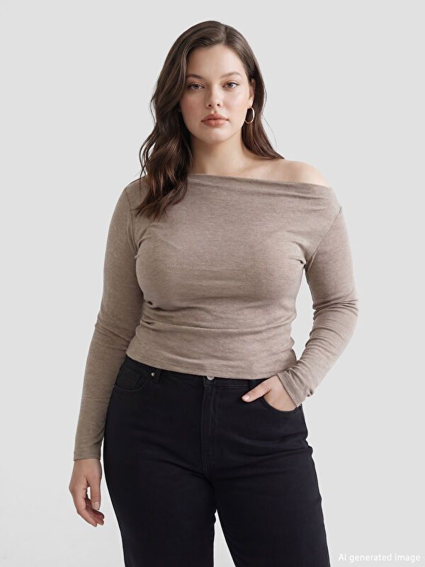 Moudda LC Waikiki - Body manches longues en jersey pour Femme - Tunisie 6