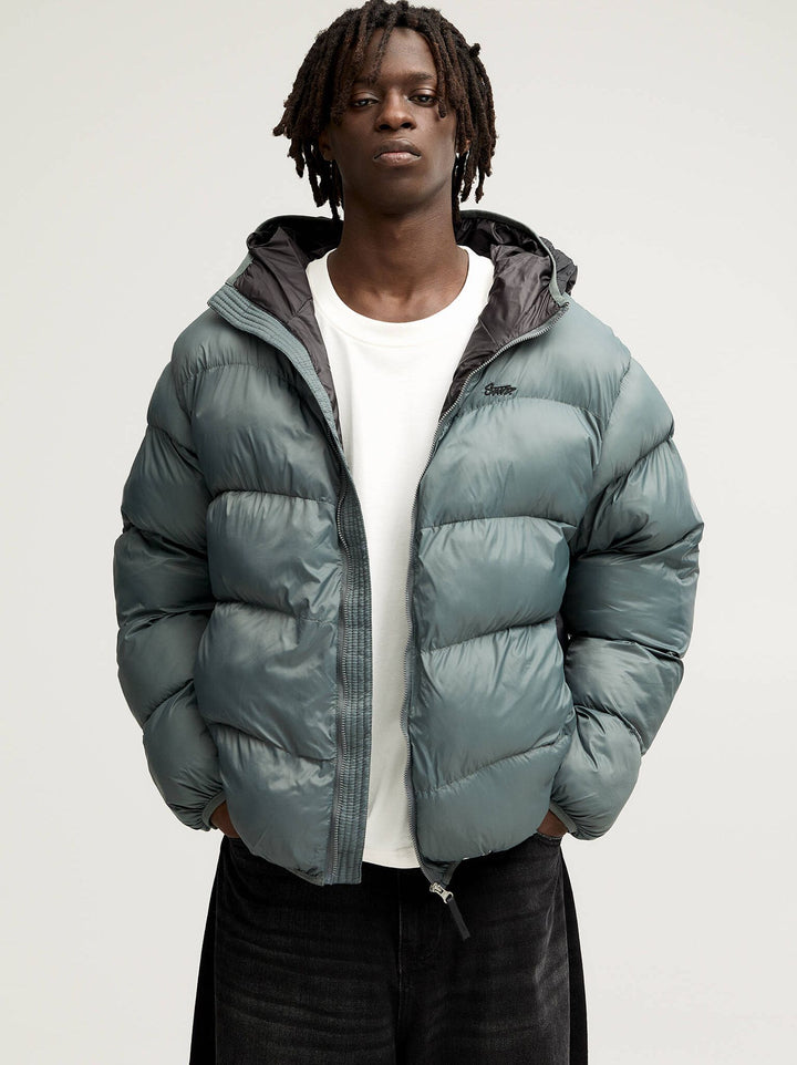 Moudda PULL & BEAR - Light Padding Curve Quilting avec Capuche STWD - Tunisie 8