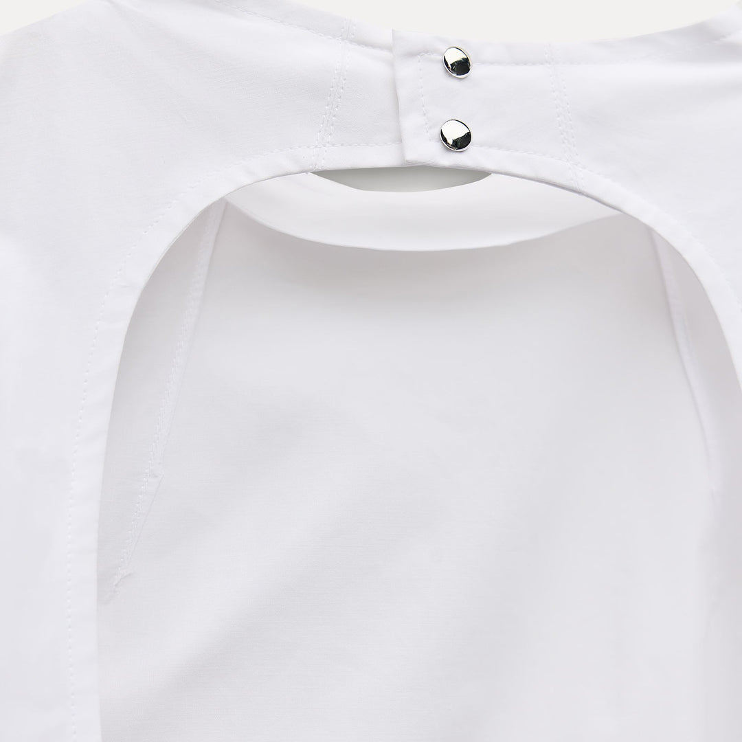 Moudda ZARA - Chemise popeline découpe dos - Tunisie 5