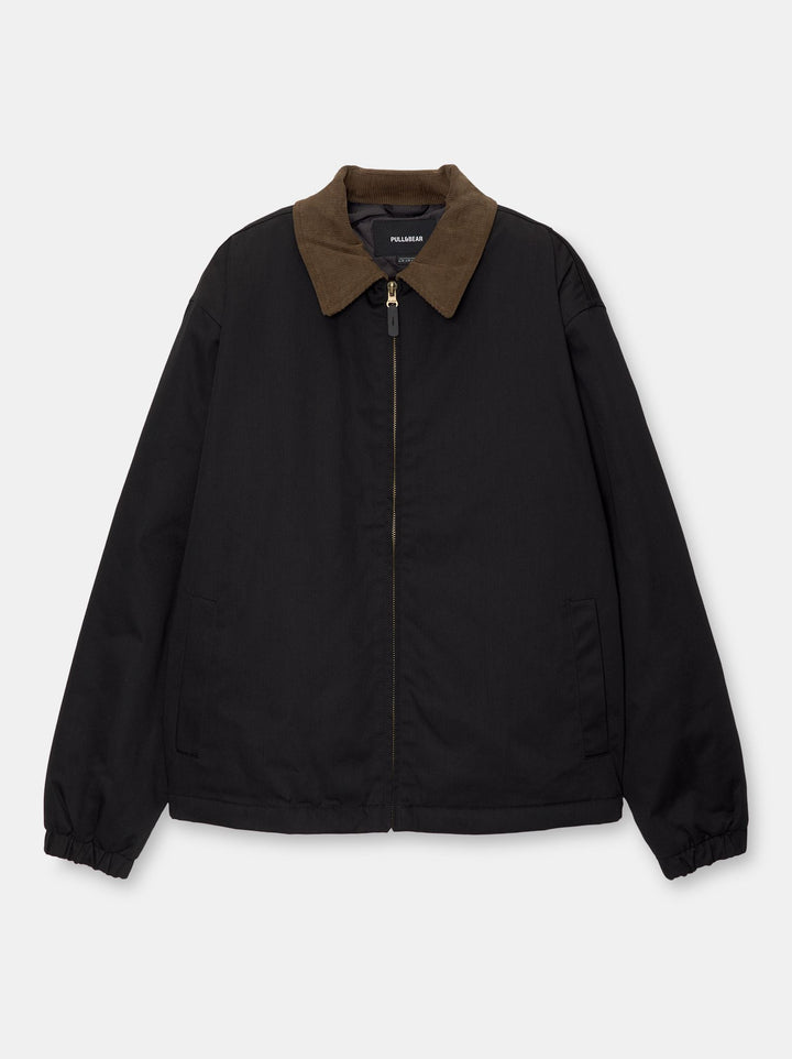 Moudda PULL & BEAR - Veste Coton Col Camisero Pana - Tunisie 1