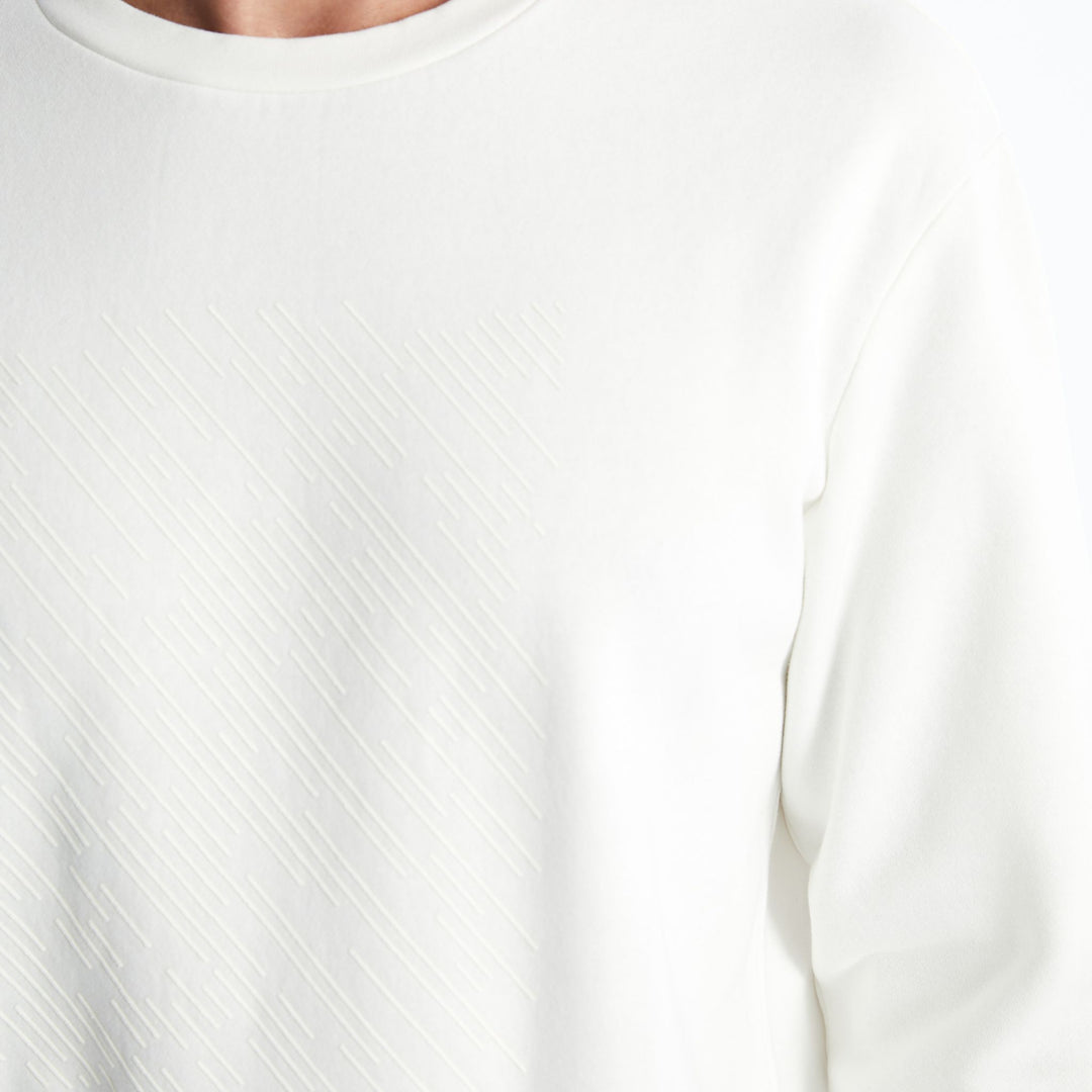 Moudda LC Waikiki - Sweatshirt en jersey Homme Ecru - Tunisie 3