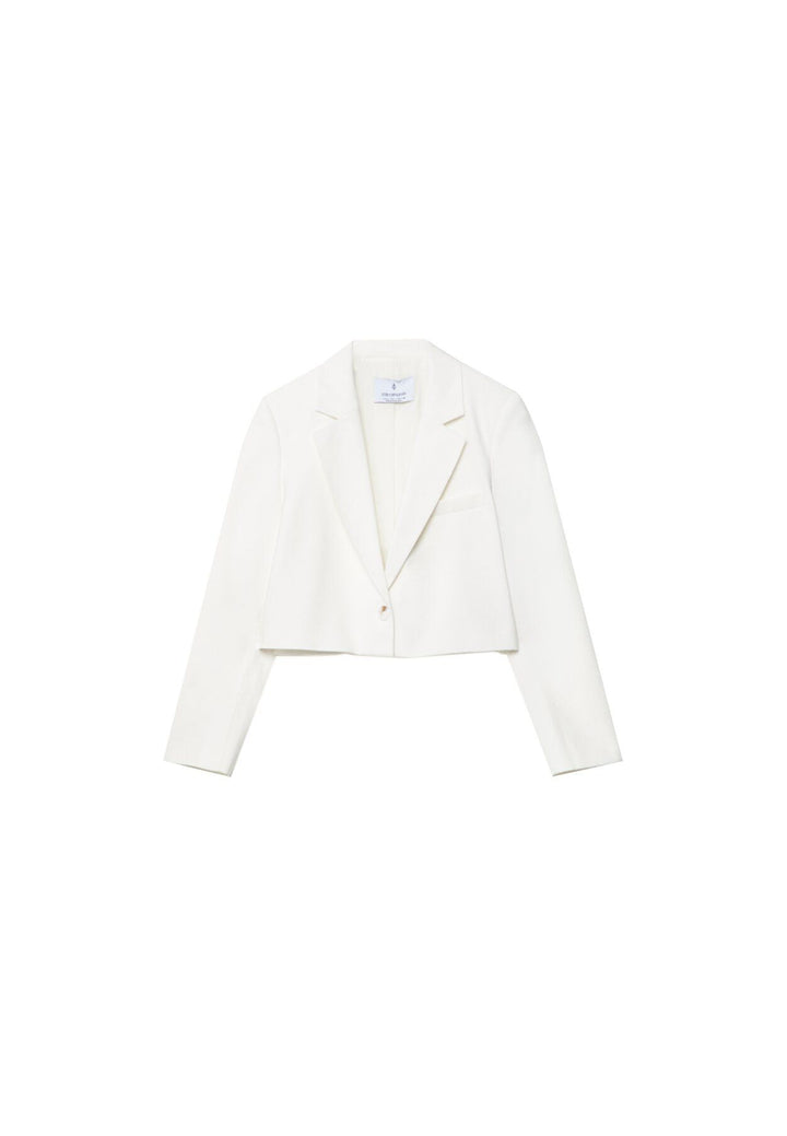 Moudda STRADIVARIUS - Blazer Crop en Tencel - Tunisie 1