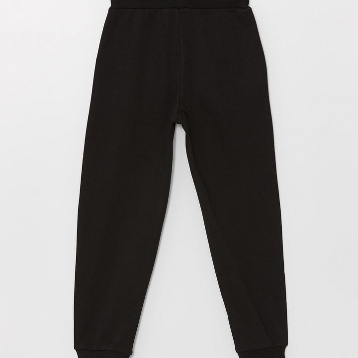 Moudda LC Waikiki - Bas jogging jersey basique Fille Noir - Tunisie 3