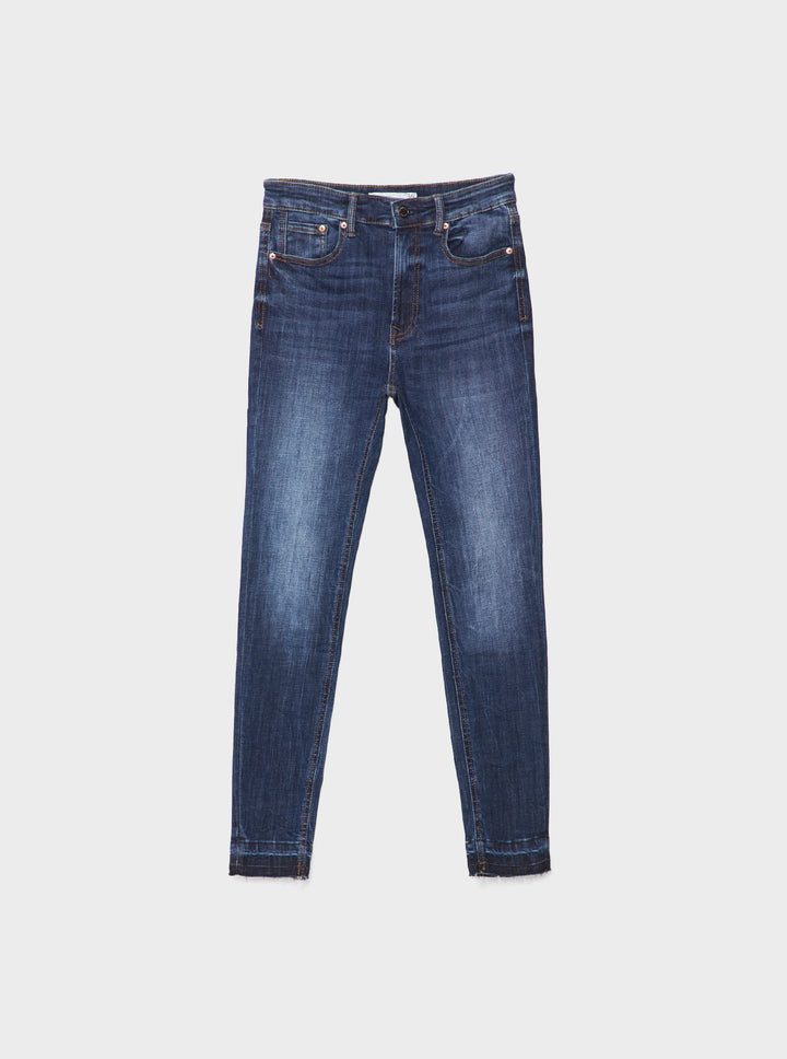 Moudda STRADIVARIUS - Jean Taille Haute Longueur Spéciale 20% Bio - Tunisie 4