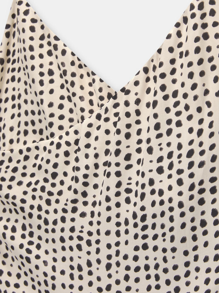 Moudda PULL & BEAR - Robe Midi Croisée Bretelles Fronces - Tunisie 4