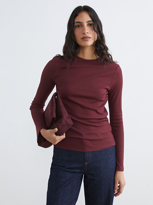 Moudda LC Waikiki - Body manches longues en jersey pour Femme - Tunisie 1