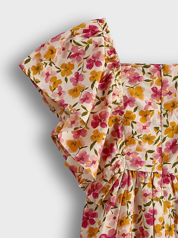 Moudda LC Waikiki - Robe manches courtes en tissu pour Fille - Tunisie 3