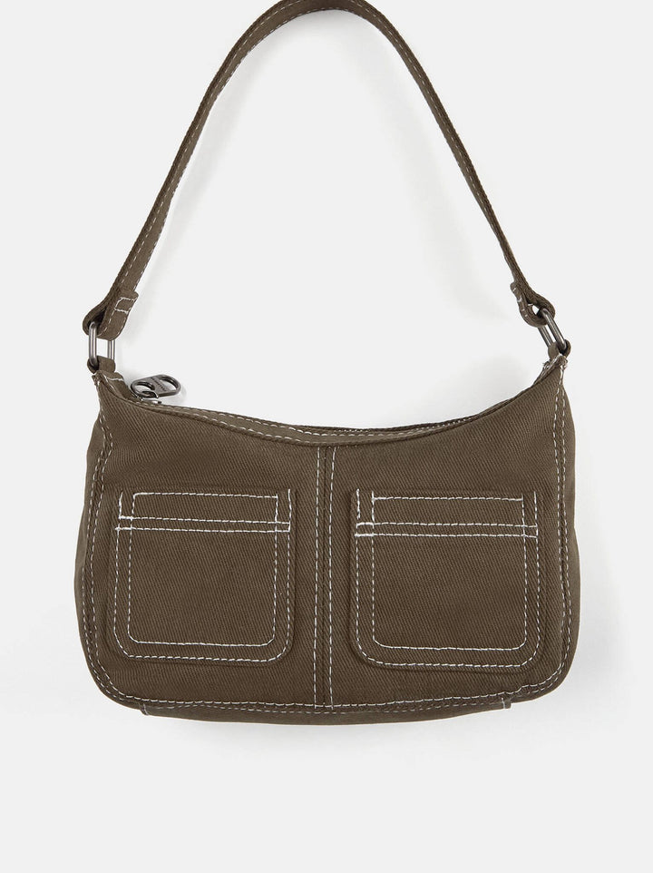 Moudda PULL & BEAR - Sac à Bandoulière Canvas Poche - Tunisie 3