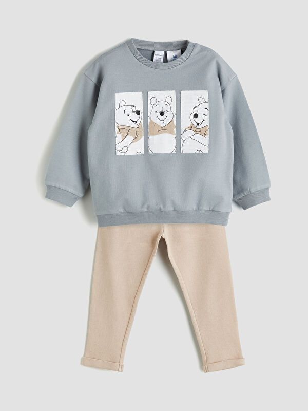 Moudda LC Waikiki - Ensemble jersey sous licence Garçon Gris foncé - Tunisie 1