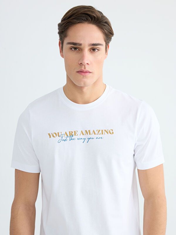 Moudda LC Waikiki - T-shirt imprimé manches courtes en jersey pour Homme - Tunisie 1