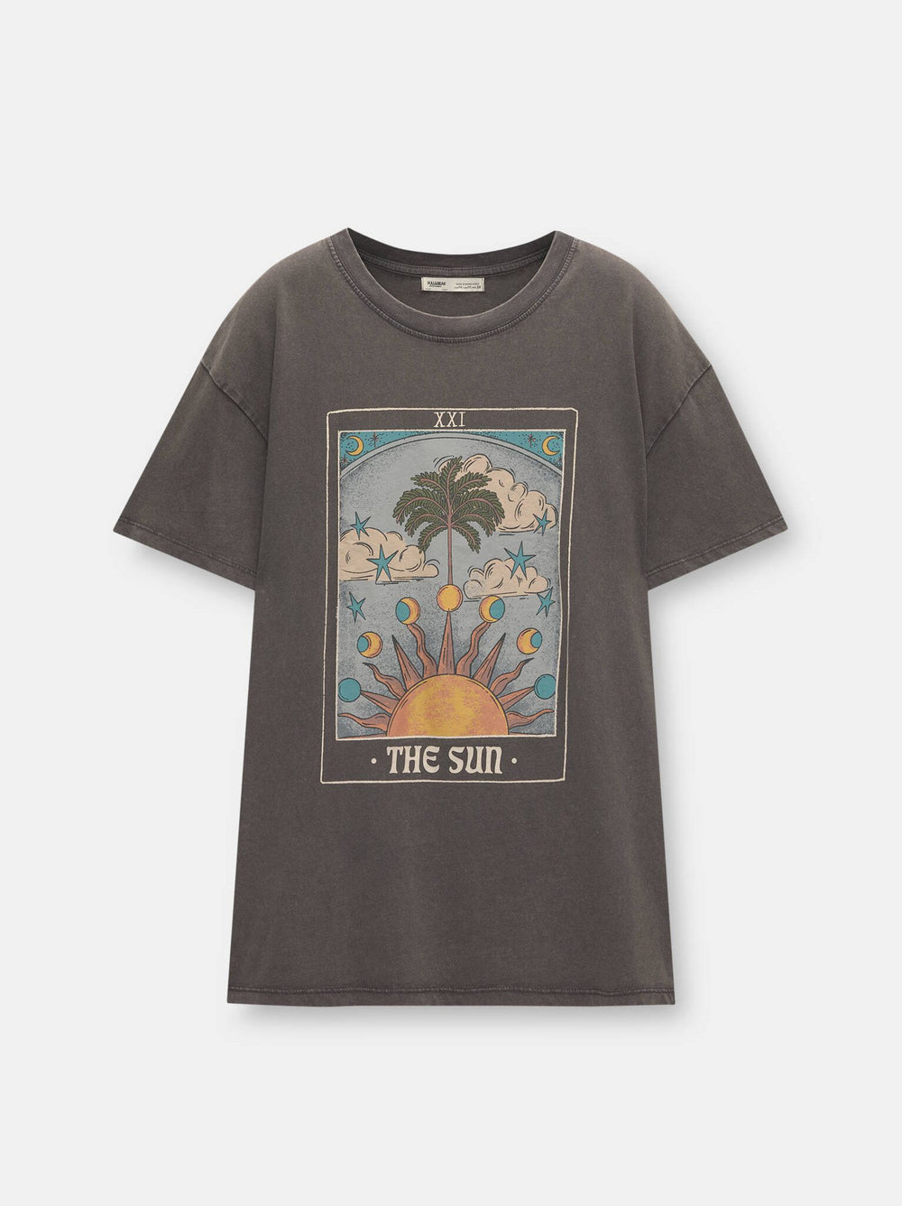 Moudda PULL & BEAR - Body Graphique Carte Tarot - Tunisie 2