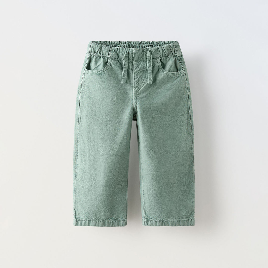 Moudda ZARA - Culotte sergé taille élastique détail cordon - Tunisie 1