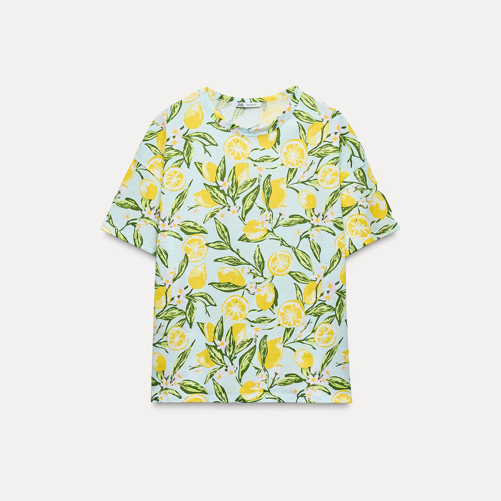 Moudda ZARA - T-shirt Imprimé All-over - Tunisie 2