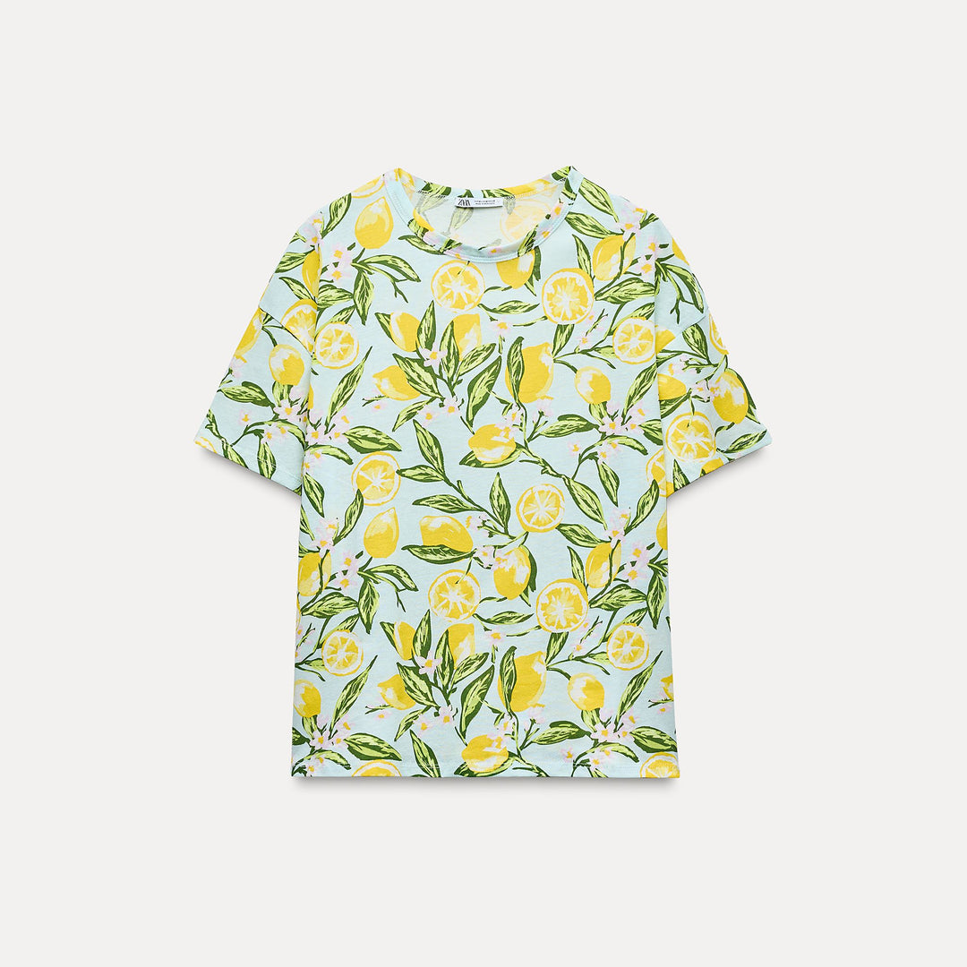 Moudda ZARA - T-shirt Imprimé All-over - Tunisie 2
