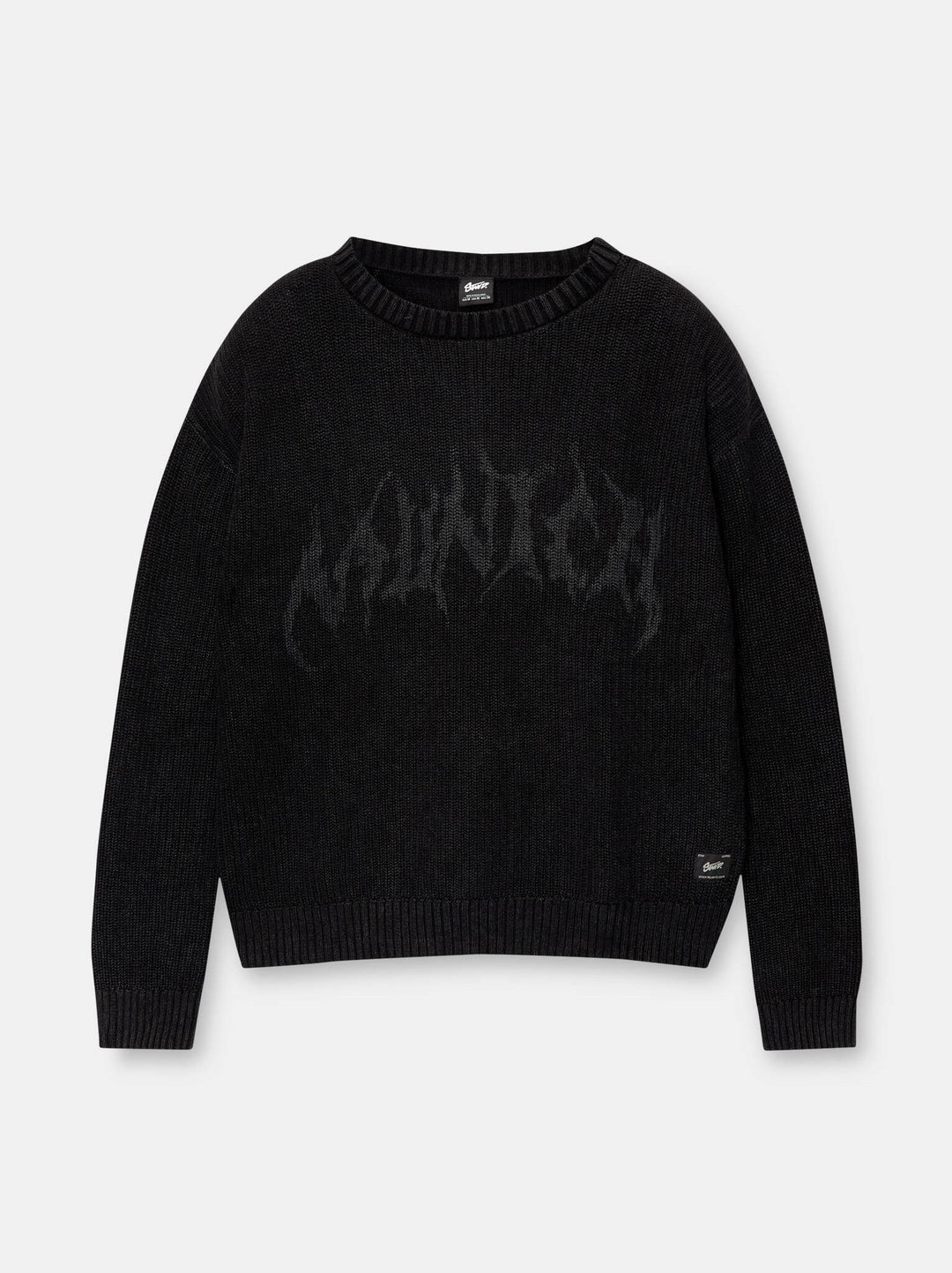 Moudda PULL & BEAR - Pull Manches Longues Point Anglais Acid Imprimé - Tunisie 6