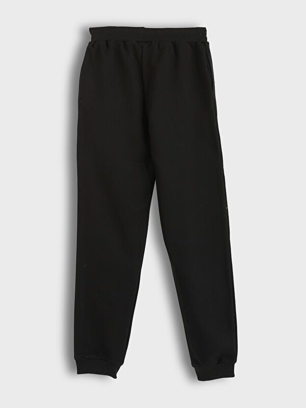 Moudda LC Waikiki - Bas jogging jersey basique Fille Noir - Tunisie 2