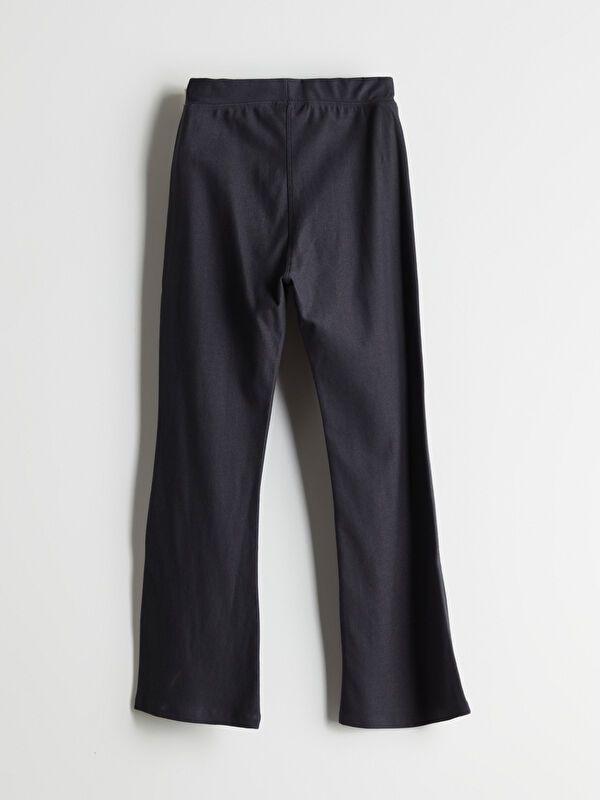 Moudda LC Waikiki - Pantalon jersey basique Fille Lavage à l'acide noir - Tunisie 3