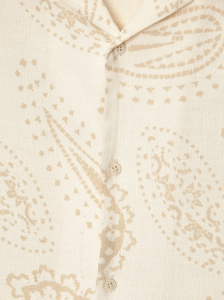 Moudda PULL & BEAR - Chemise Demi-Manches Imprimé Chill Paisley - Tunisie 1