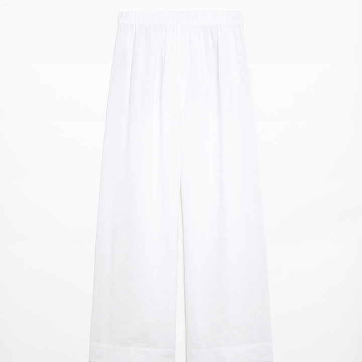 Moudda Oysho - Pantalon 100% Lin avec Passepoil Taille Moyenne - Tunisie 3