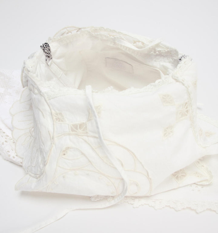 Moudda ZARA - Sac mini tissu broderie anglaise - Tunisie 6