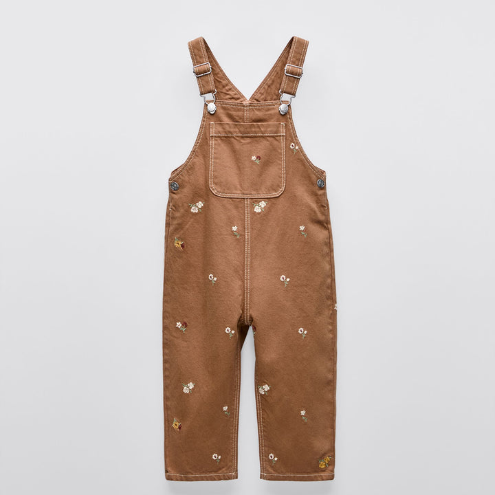 Moudda ZARA - Salopette sergé enfant, broderie intégrale - Tunisie 1