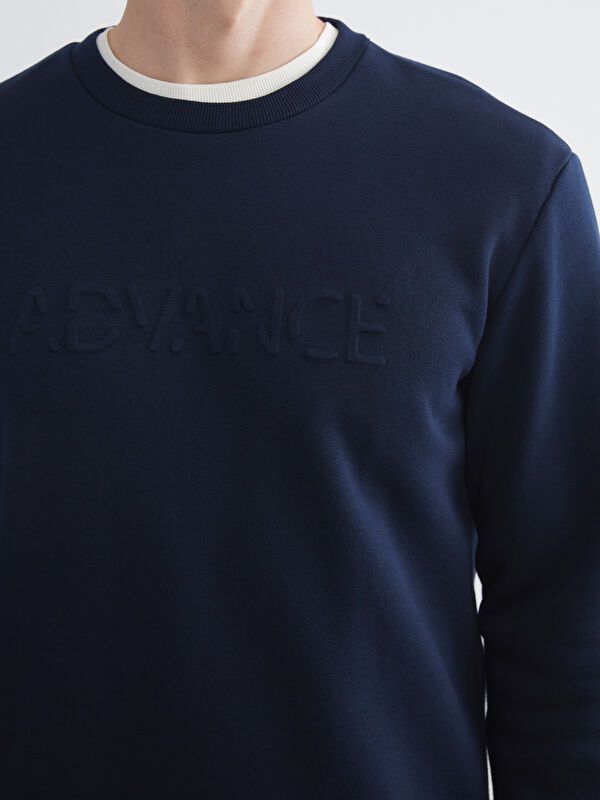 Moudda LC Waikiki - Sweatshirt en jersey Homme Marine - Tunisie 3