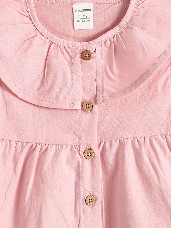 Moudda LC Waikiki - Chemise manches courtes en tissu pour Fille - Tunisie 4
