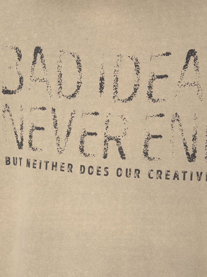 Moudda PULL & BEAR - Sweat à Capuche Lavé Bad Ideas 01 - Tunisie 4