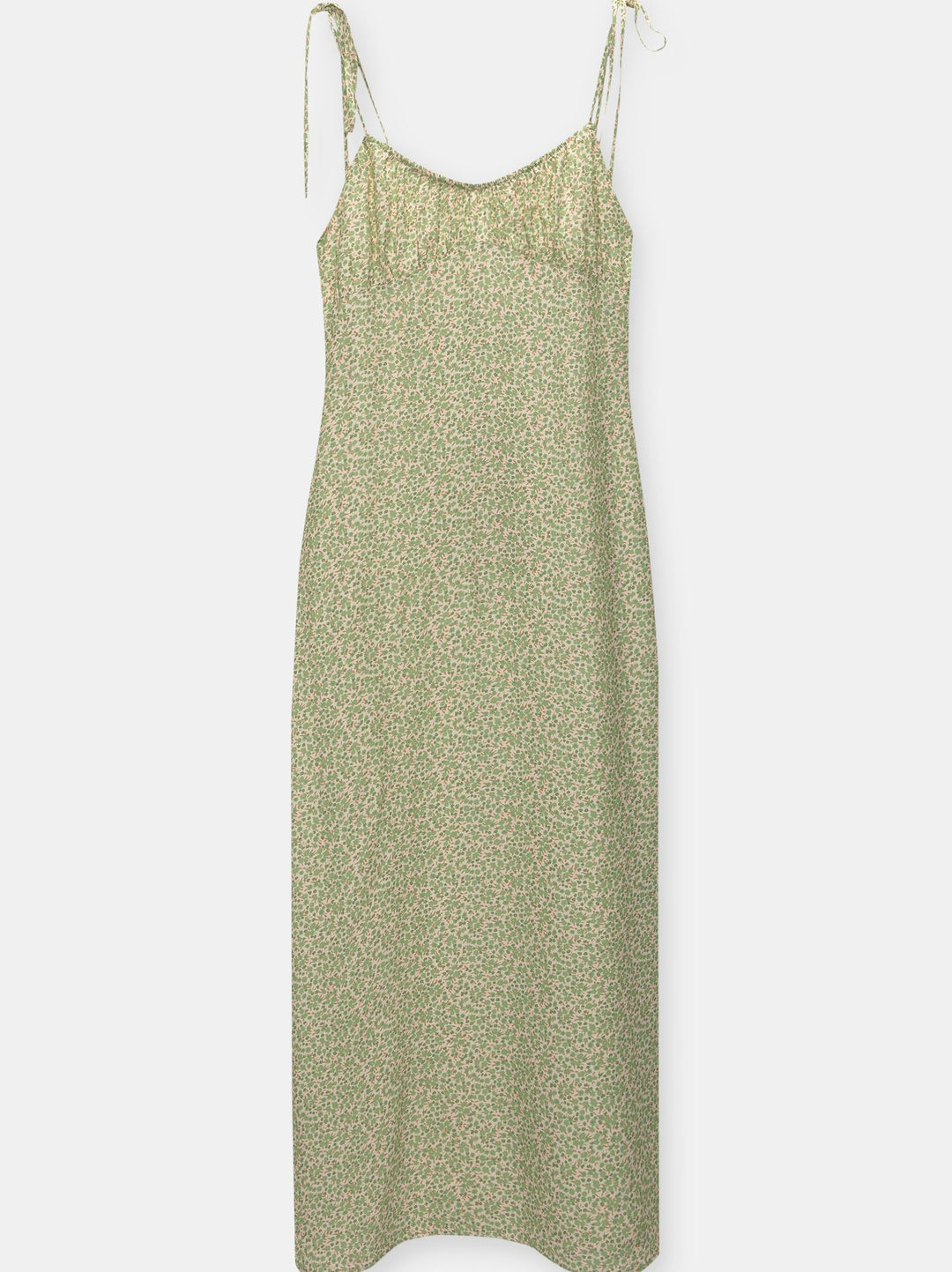 Moudda PULL & BEAR - Robe Midi Fronces Poitrine à Nœud Imprimé - Tunisie 3